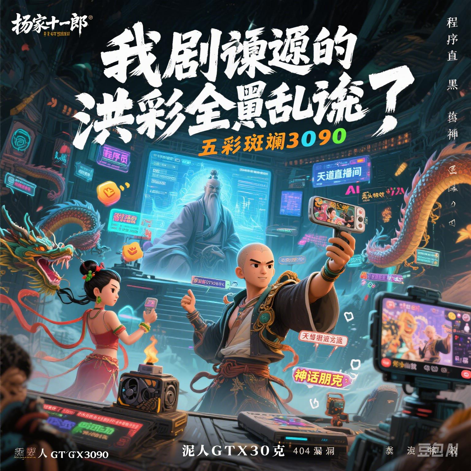 我劇透的洪荒全亂套了